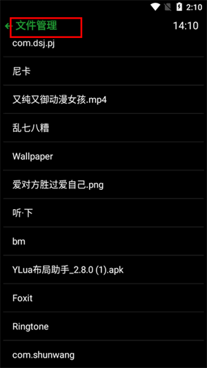 腕上文件管理器