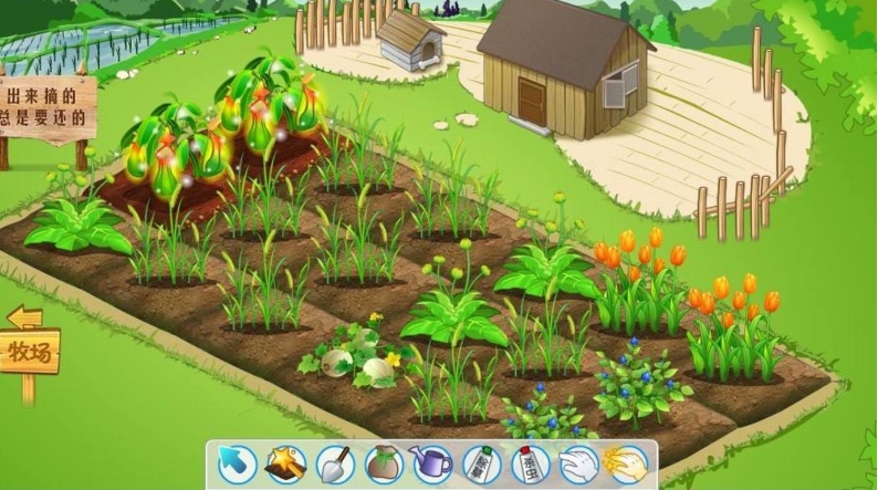 可以偷菜的农场游戏