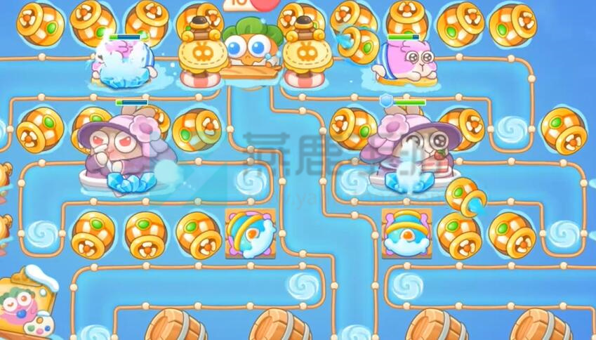 保卫萝卜4暖暖汤泉第9关攻略