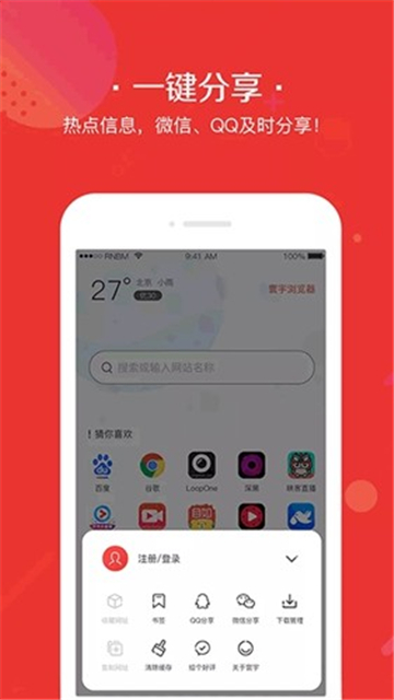 寰宇浏览器安全版下载安装截图1