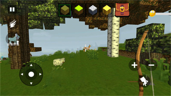 自由像素沙盒世界截图1