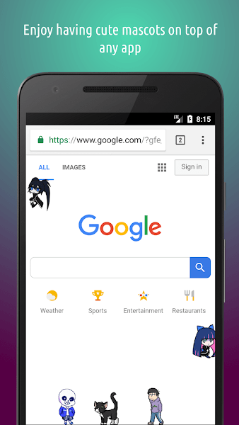 shimeji桌宠汉化版截图2