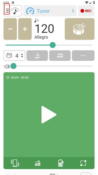 调音器和节拍器