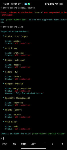 termux安卓安装apk(终端模拟器)