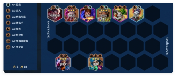 金铲铲之战S13赌蔚奥莱阵容怎么搭配