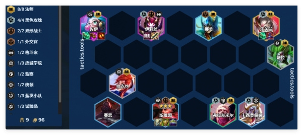 金铲铲之战S13八法师阵容怎么搭配