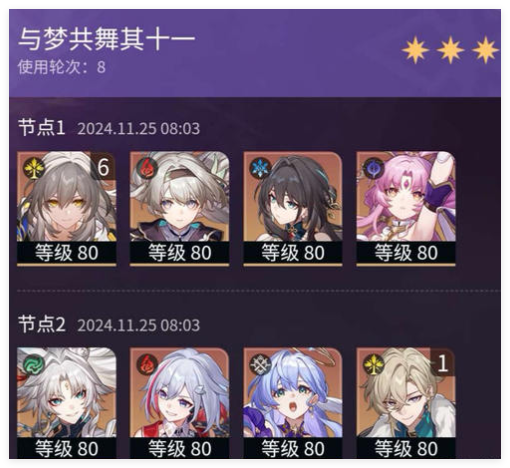 崩坏星穹铁道与梦共舞12全自动阵容怎么搭配