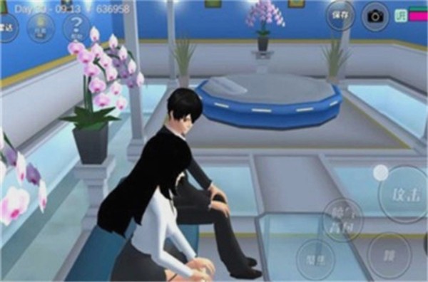 七七酱同款英文版樱花校园模拟器