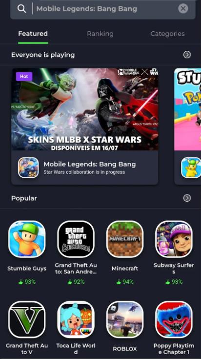 jojoy游戏盒子截图1