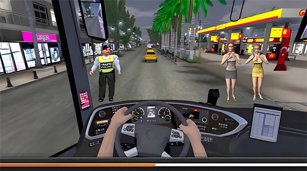 模拟老司机客车驾驶截图2