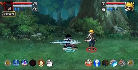 像素火影JOJO乱入版截图3