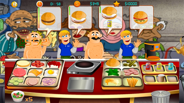 汉堡店模拟器截图1
