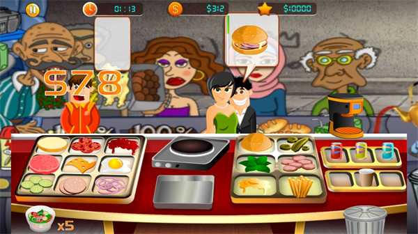汉堡店模拟器截图2