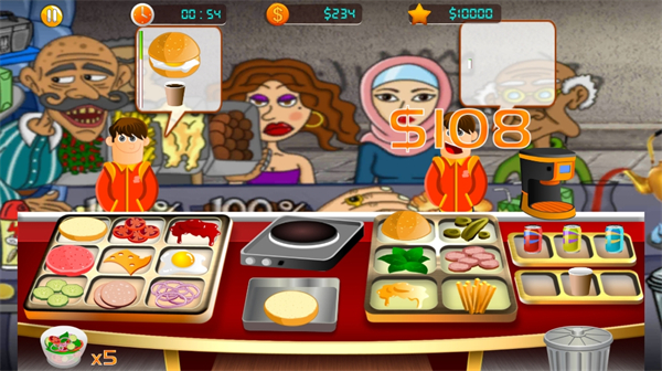 汉堡店模拟器截图3