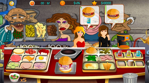 汉堡店模拟器截图4