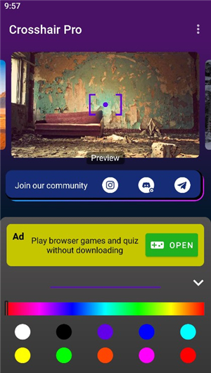 十字准星辅助器Crosshair Pro6.0 安卓版