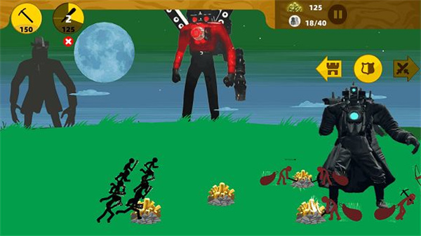 疯狂火柴人战争截图1