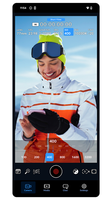 达芬奇相机安卓app(Blackmagic Camera)截图1