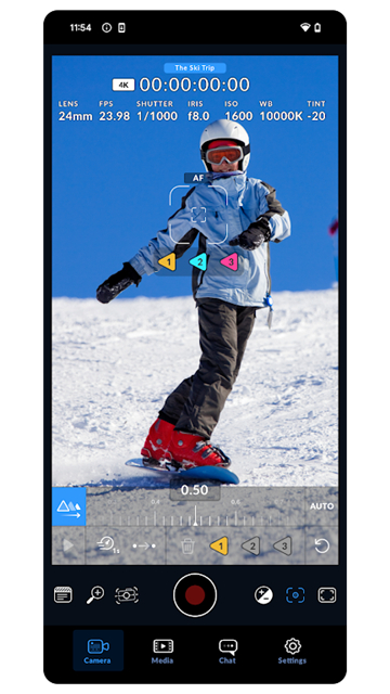 达芬奇相机安卓app(Blackmagic Camera)截图4