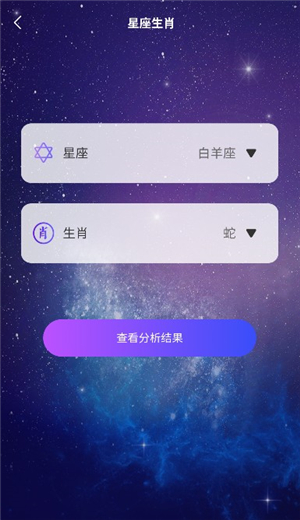 星座表十二星座查询
