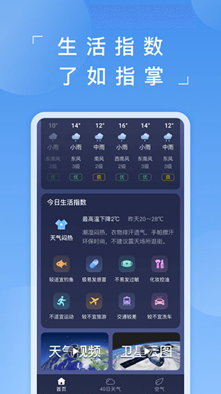 蚂蚁天气截图2