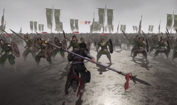 真三国无双起源枪连招武艺