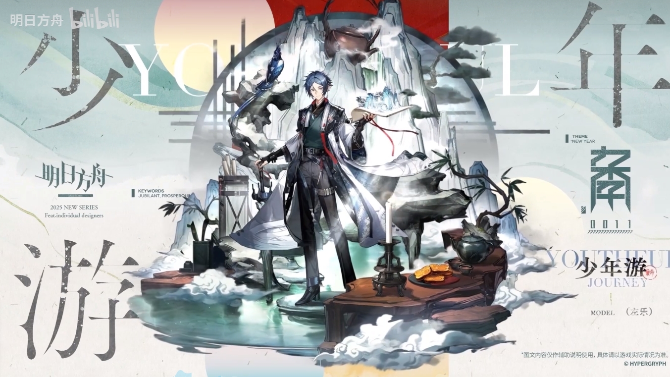 明日方舟新年皮肤一览