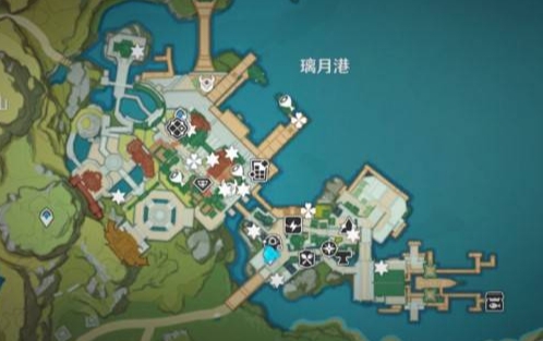 原神5.3海灯节烟花筒在哪里