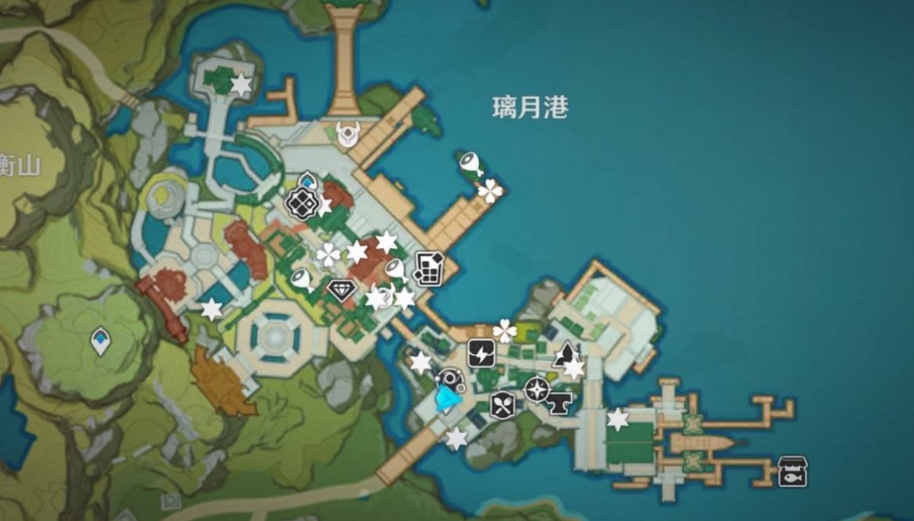 原神5.3海灯节吉语钱位置