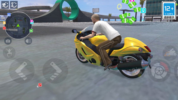 真实驾驶摩托3D截图1