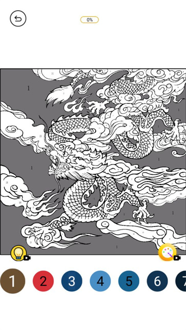 数字填涂画截图1
