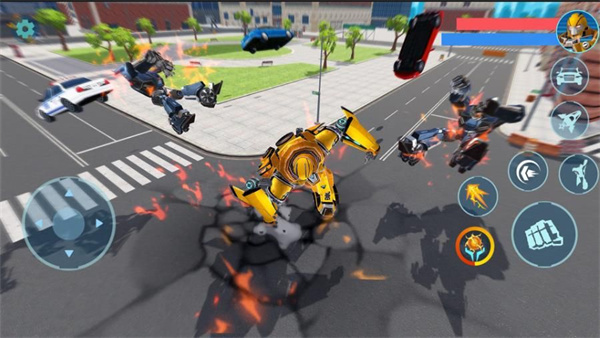 汽车人机甲战斗截图2