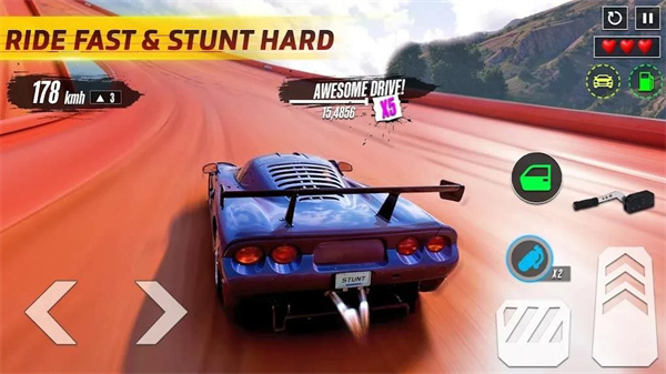 超级坡道特技GT赛车截图4