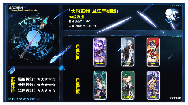 原神且住亭御咄适合艾梅莉埃么