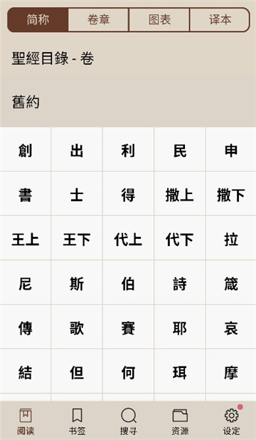 电子圣经新旧约恢复本截图1