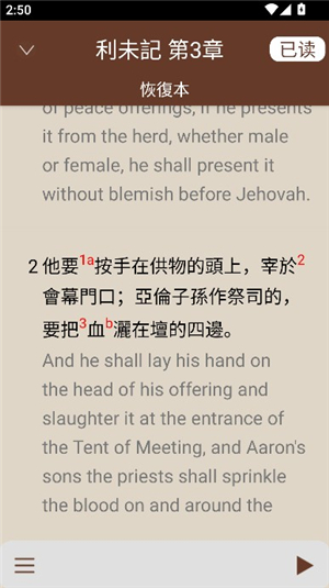 电子圣经恢复本