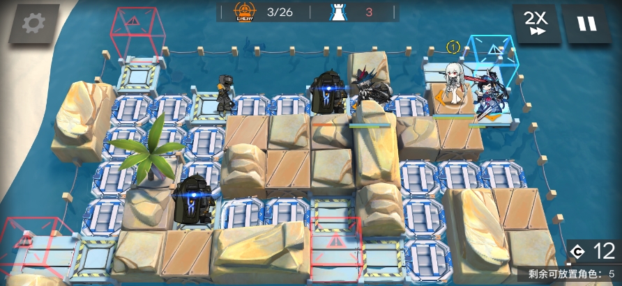 明日方舟净罪行动轮换图4翻修中沙滩全任务打法