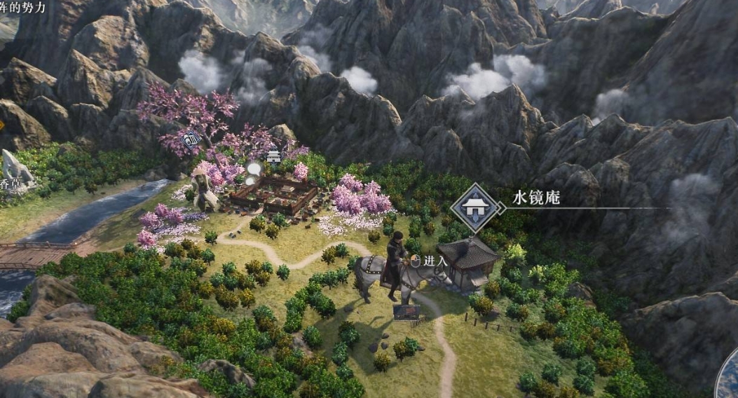 真三国无双起源水镜庵在哪里