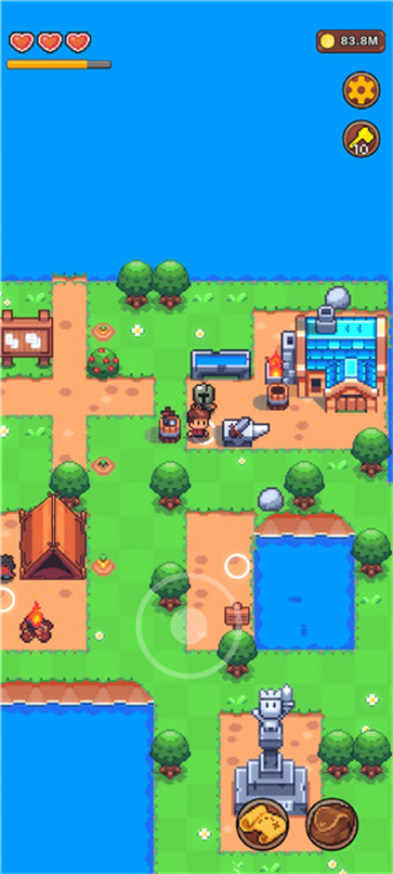 夏日时光探索小岛