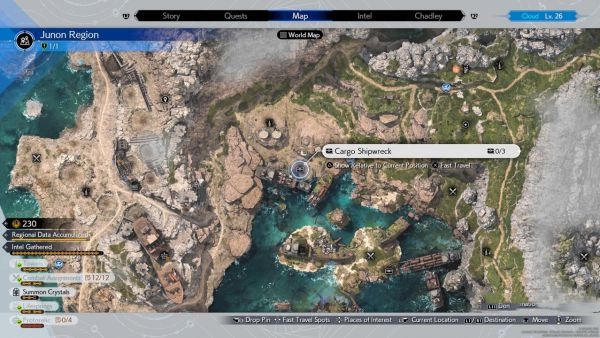 最终幻想7重生珠诺宝藏点位一览