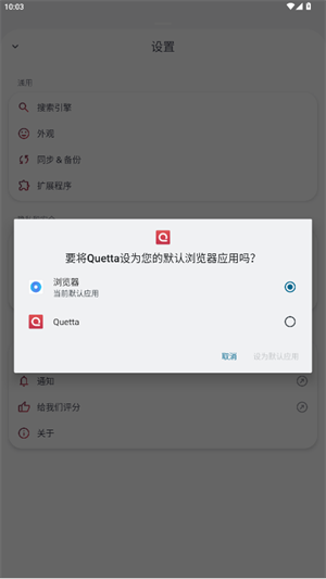 Quetta浏览器截图2