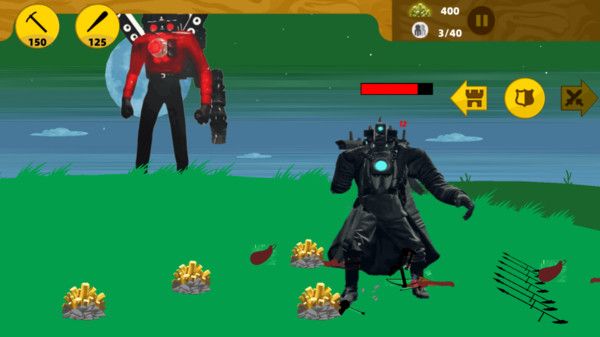 暴力火柴人战争截图1