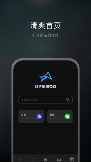 双子星浏览器手机版截图2