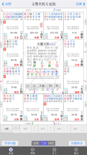 文墨天机pro命理师版截图3