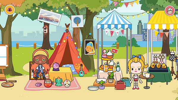 米加小镇赛博朋克家具