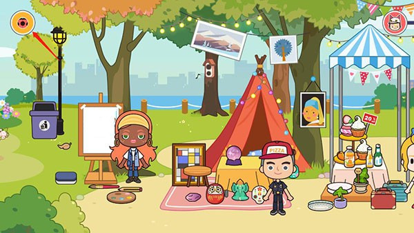 米加小镇赛博朋克家具