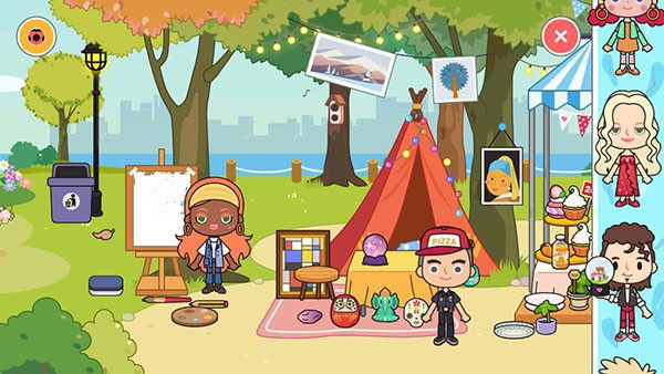 米加小镇赛博朋克家具