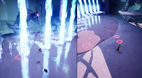 双影奇境冰封之王怎么打