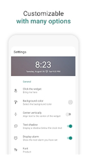 数字时钟小工具截图2