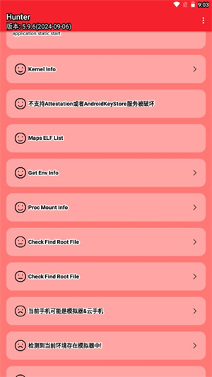 Hunter检测截图3